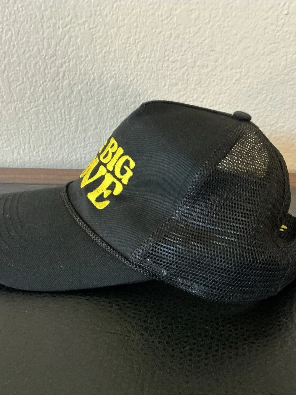 Michael Franti and Spearhead Big Big Love Black Snapback Trucker Hat One Size